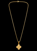 COLAR TREVO DOURADO