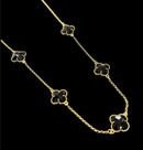 Corrente Trevo G Banhado a Ouro 18k