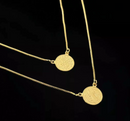 Escapulário 60cm São Bento P Banhado Ouro