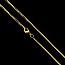 Corrente Grumet Pitbull 2mm Banhado a Ouro 18k